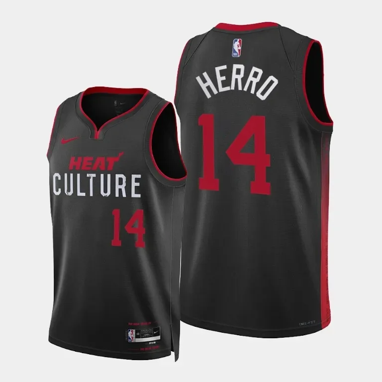 2024 Season NBA Miami Heat basketball jersey city version #14 HERRO