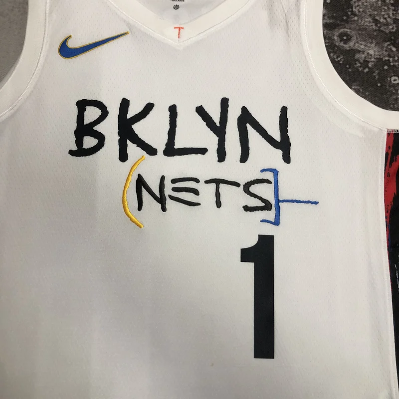 2023 Season Brooklyn Nets Basketball jersey city version #1 BRIDGES