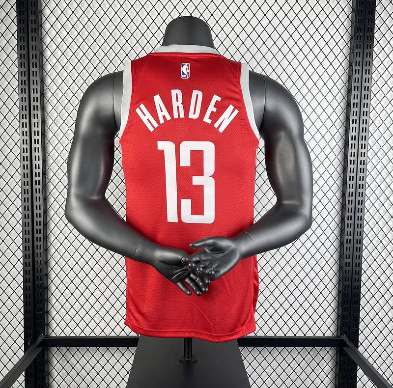 2019 Houston Rockets Basketball Jersey Aawy Red #13 HARDEN