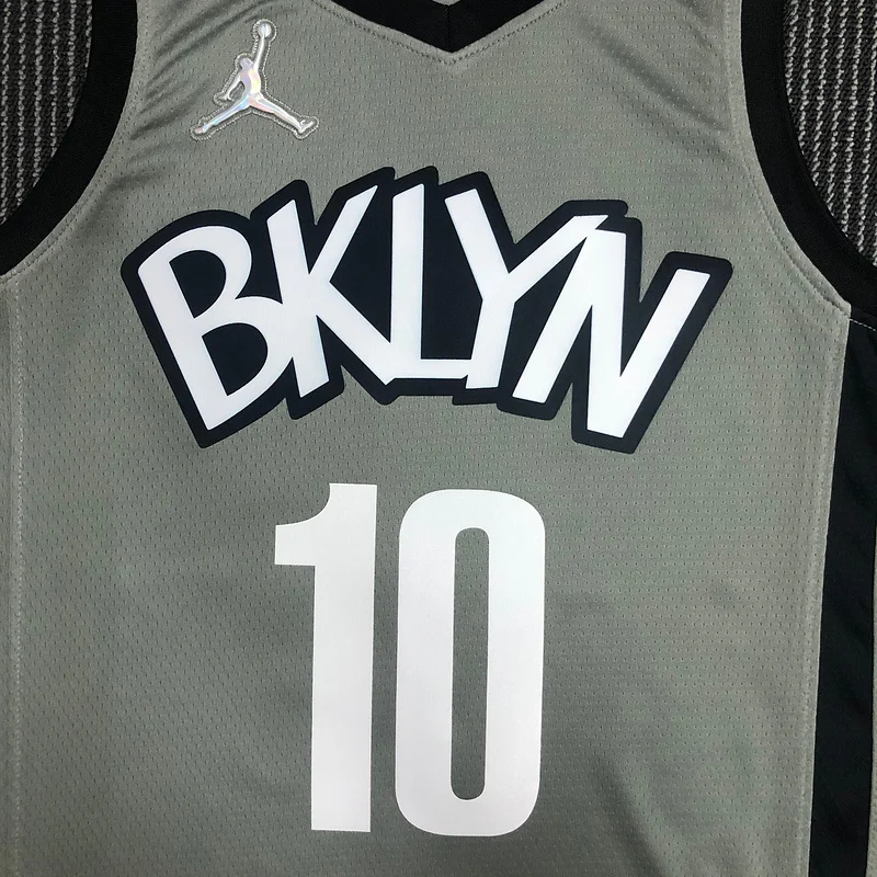 75th anniversary Brooklyn Nets Basketball jersey Flyer style limited #10 SIMMONS