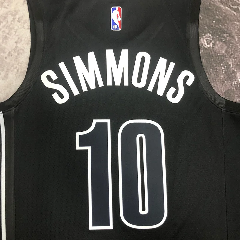 2023 Season Brooklyn Nets Basketball jersey Flyer style limited #10 SIMMONS