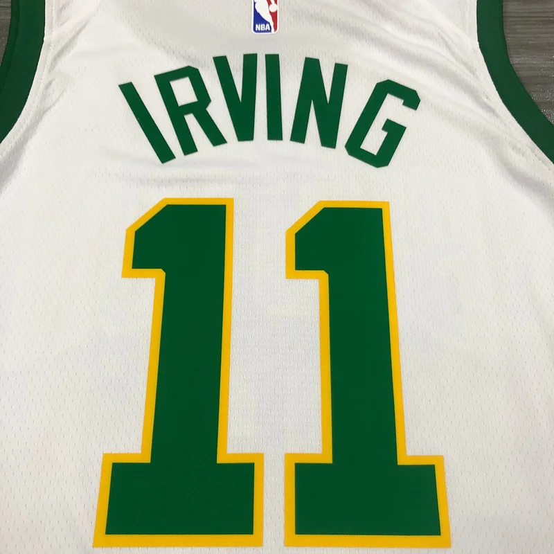 2019 Season NBA Boston Celtics Basketball Jersey Platinum limited #11 IRVING