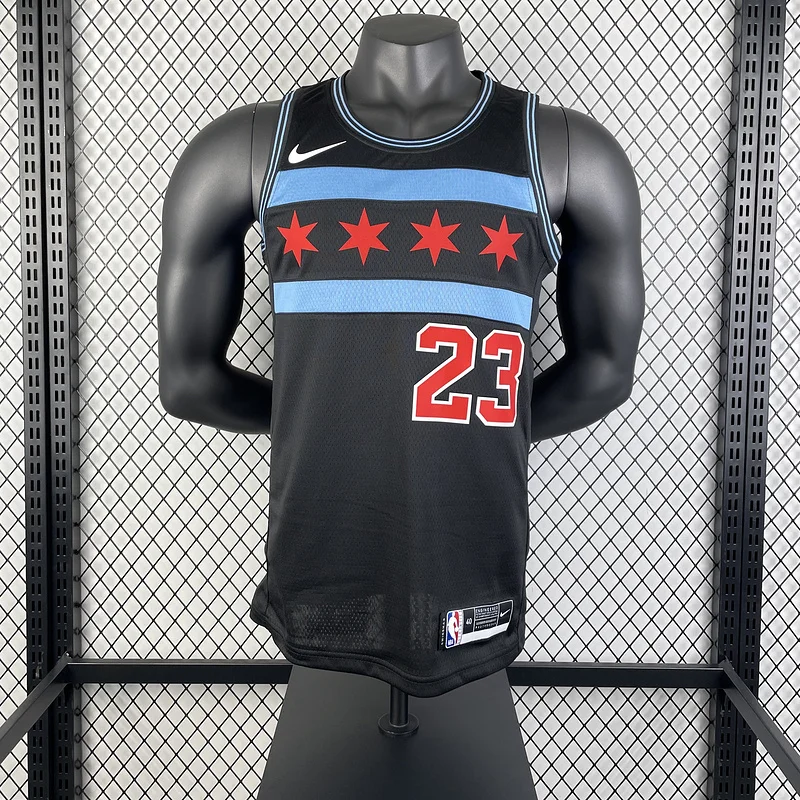 2019 Season NBA Chicago Bulls Basketball jersey City version #23 Jordan