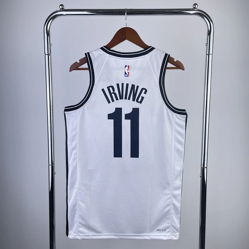 2023 Season Brooklyn Nets Basketball jersey White #11 IRVING