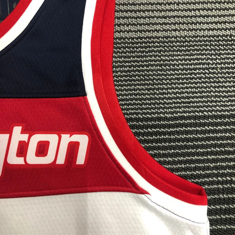 75th anniversary Washington Wizards Basketball Jersey Red #33 KUZMA