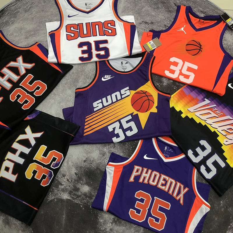 2023 Season NBA Phoenix Suns Basketball jersey Retro #35 DURANT