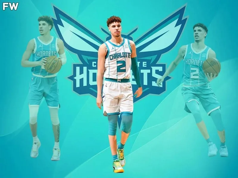 2020 Charlotte Hornets Basketball Jersey   White  #2    BALL