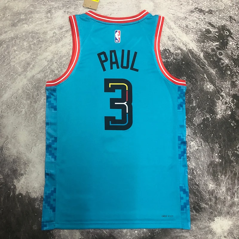 2023 Season NBA Phoenix Suns Basketball jersey city version #3 PAUL