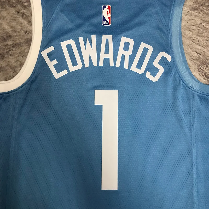 Minnesota Timberwolves Basketball Jersey #1 EDWARDS