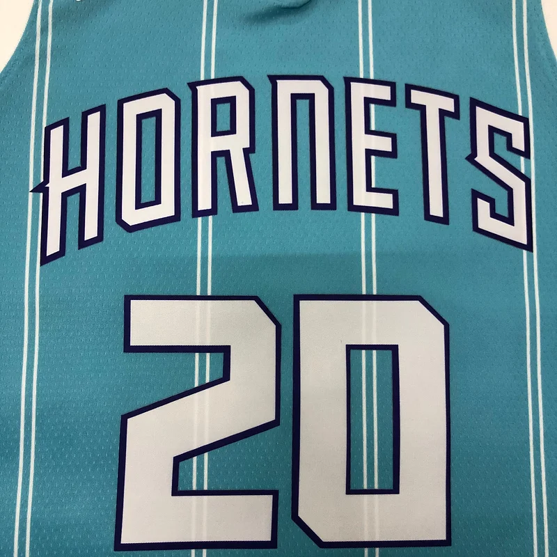 2020 Charlotte Hornets Basketball Jersey   Blue  #20  HAYWARD