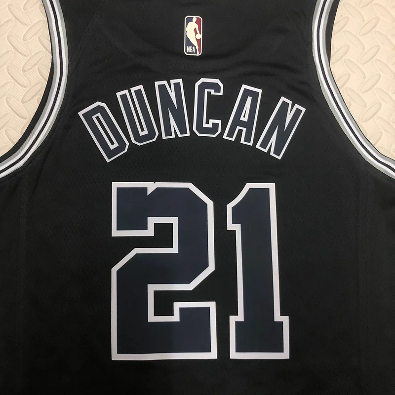 2023 San Antonio Spurs Basketball Jersey Retro #21 DUNCAN