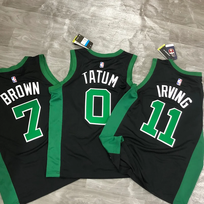 2021 Season NBA Boston Celtics Basketball Jersey Jordan theme #7 BROWN