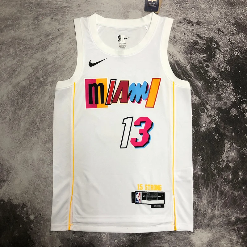 2023 Season NBA Miami Heat basketball jersey city version ADEBAYO