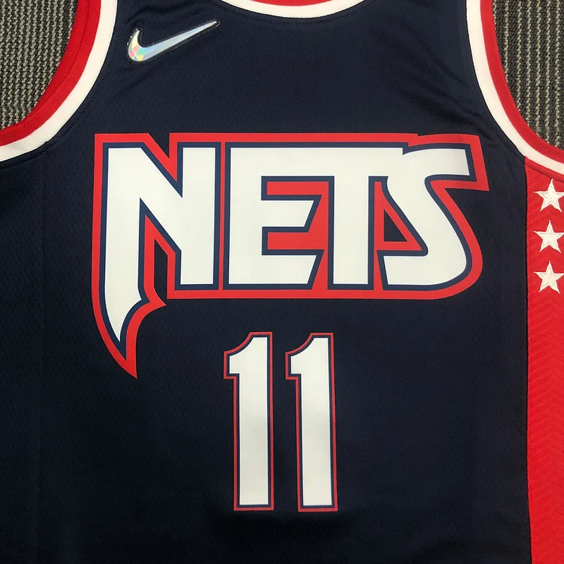 75th anniversary 2022 Season Brooklyn Nets Basketball jersey city version #11 IRVING