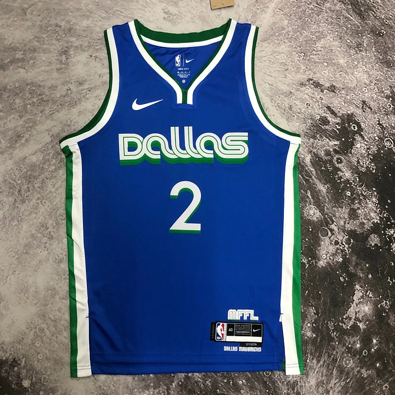 2023 Season NBA Dallas Mavericks basketball jersey city version #2 IRVING