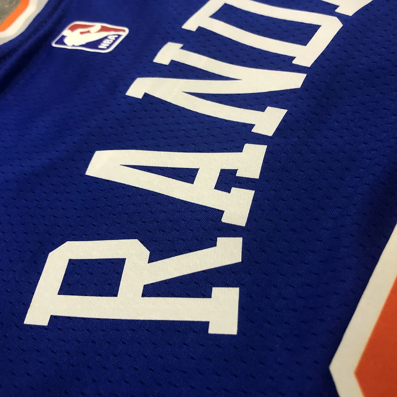 New York Knicks Basketball Jersey Blue #30 RANDLE