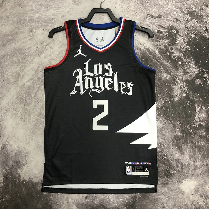 2023 Season   NBA Los Angeles Clippers Basketball jersey    trapeze  limited  #2   LEONARD