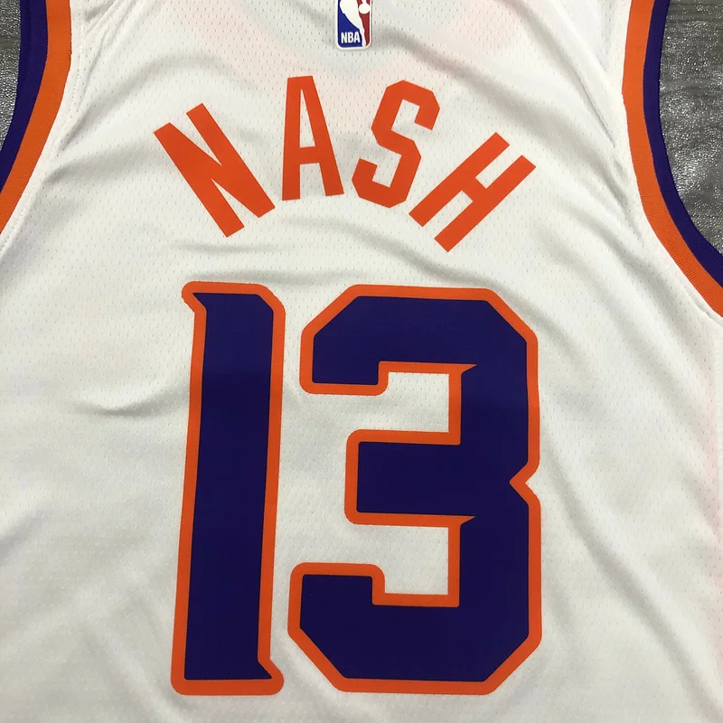 NBA Phoenix Suns Basketball jersey White #13 NASH