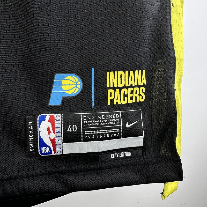 2024 Indiana Pacers Basketball Jersey city version #0 HALIBURTON