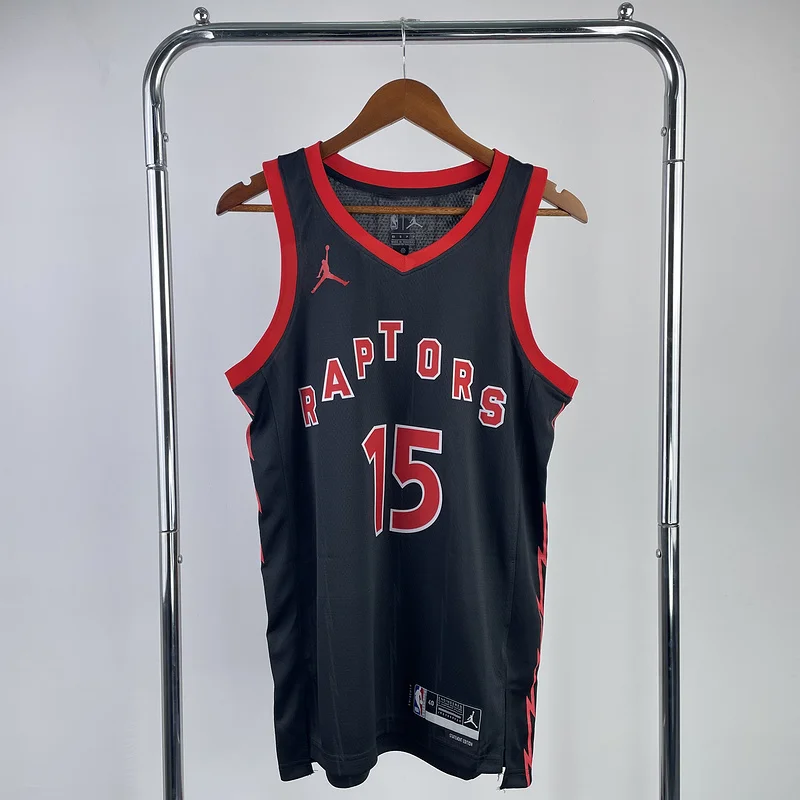 2023 NBA Toronto Raptors Basketball Jersey trapeze limited #15 CARTER