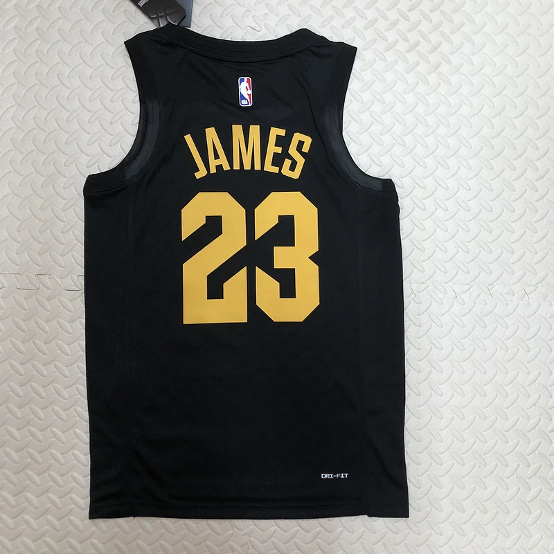 2023 Cleveland Cavaliers Basketball Jersey trapeze limited #23 JAMES