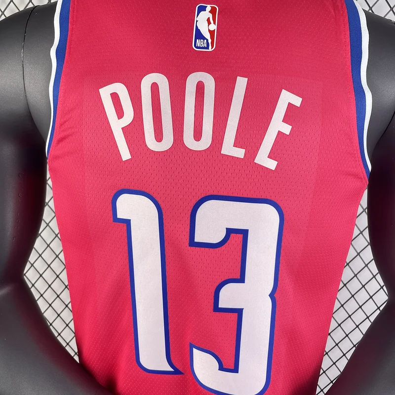 2023  Washington Wizards Basketball Jersey   city version #13  POOLE