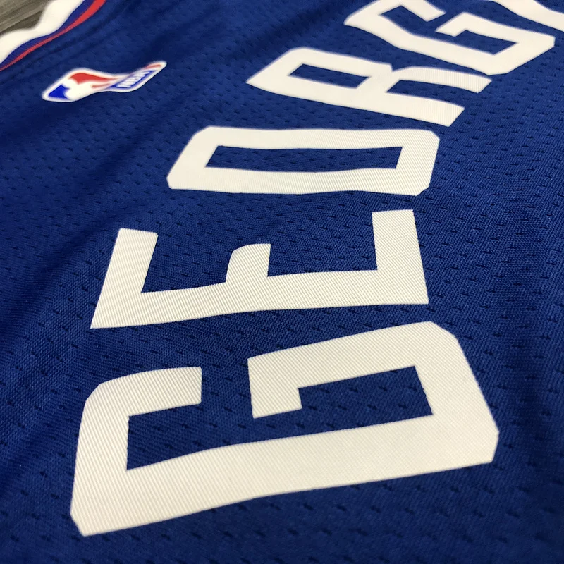 2020 Season NBA Los Angeles Clippers Basketball jersey  limited   Blue  #13   GEORGE