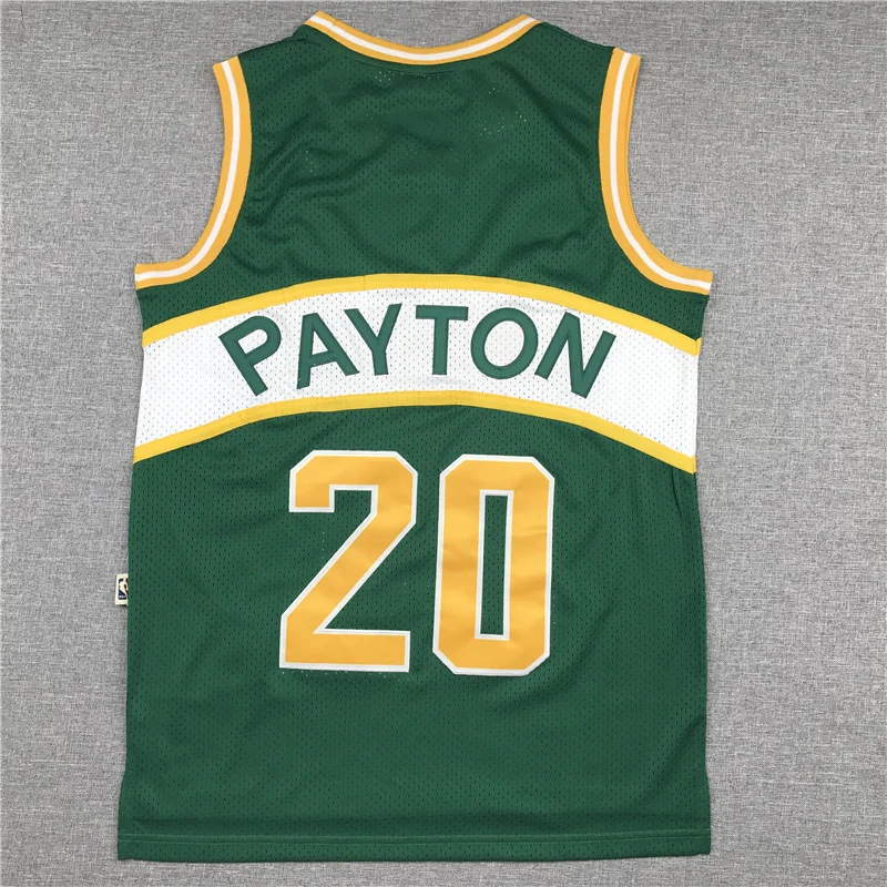 NBA Seattle SuperSonics Basketball jersey 20 Green