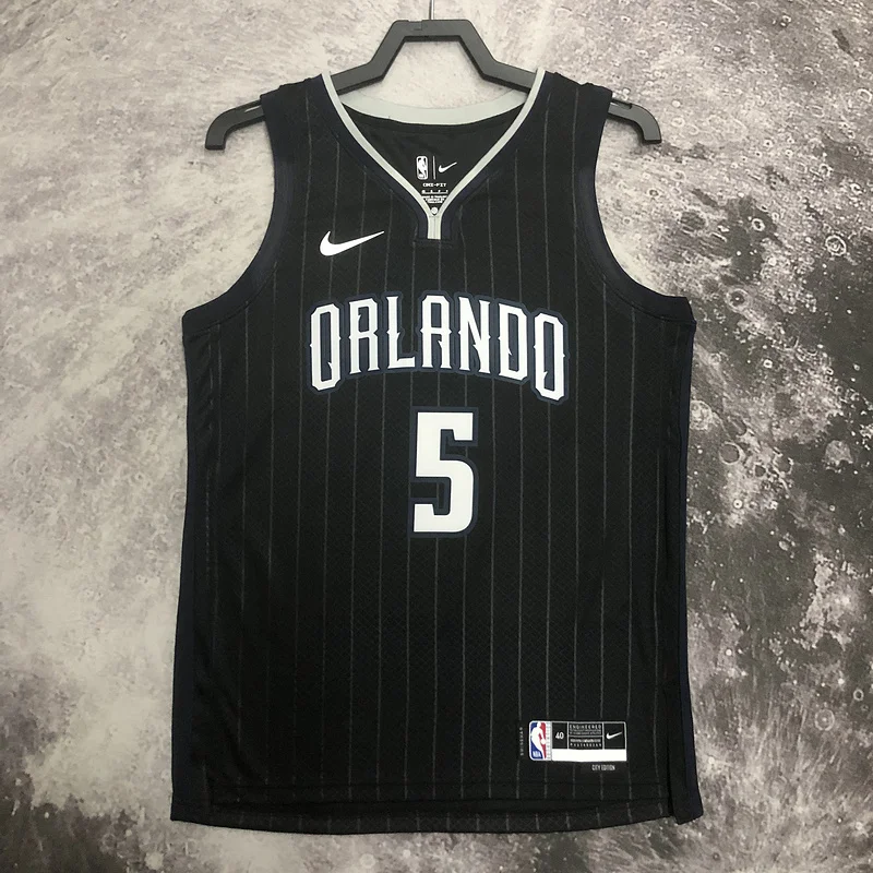 2023Orlando Magic Basketball Jersey city version #5 BANCHERO