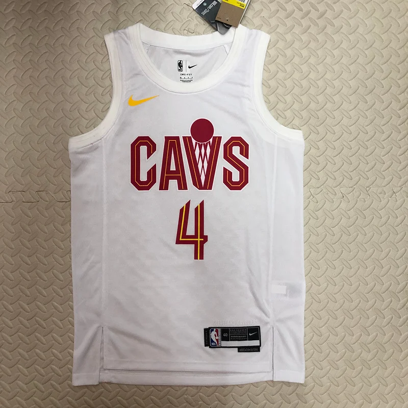 2023 Cleveland Cavaliers Basketball Jersey Home #4 MOBLEY