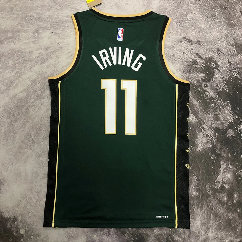 2023 Season NBA Boston Celtics Basketball Jersey city version #11 IRVING