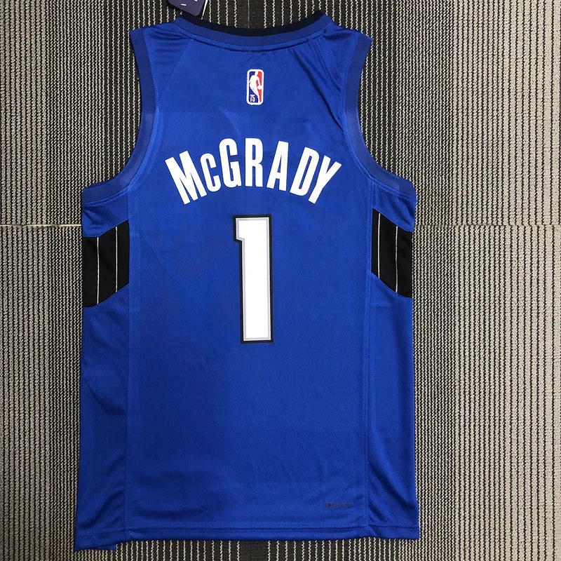 75th anniversary Orlando Magic Basketball Jersey trapeze #1 McGrady