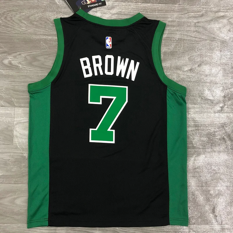 2021 Season NBA Boston Celtics Basketball Jersey Jordan theme #7 BROWN