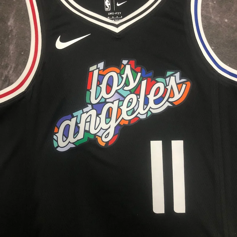 2023 Season   NBA Los Angeles Clippers Basketball jersey   city version  #11   WALL