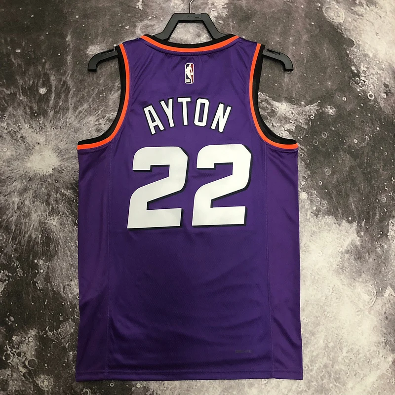 2023 Season NBA Phoenix Suns Basketball jersey Retro #22 AYTON