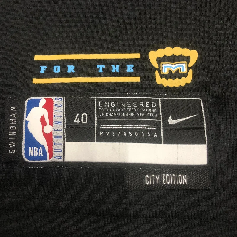 2023 Season NBA Memphis Grizzlies Basketball Jersey city version #12 MORANT