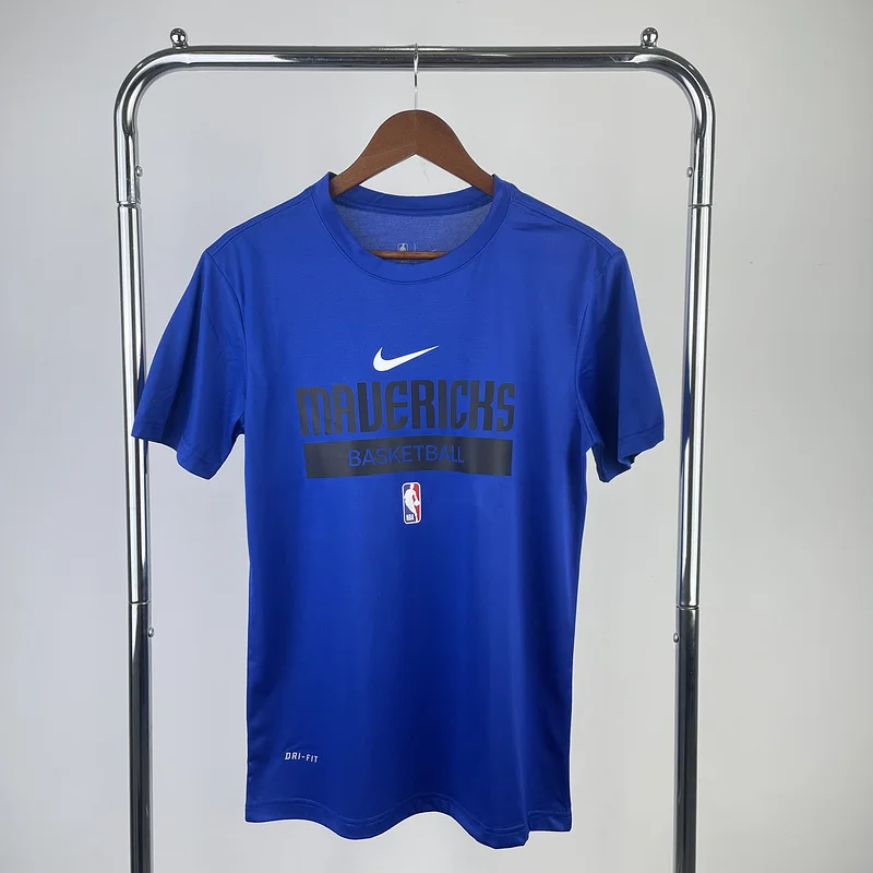 2023 Season NBA Dallas Mavericks basketball jersey Blue training shirt