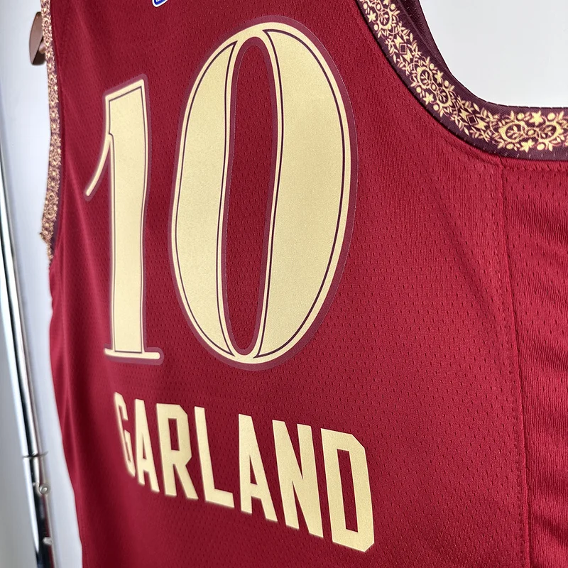 2024 Cleveland Cavaliers Basketball Jersey city version #10 GARLAND