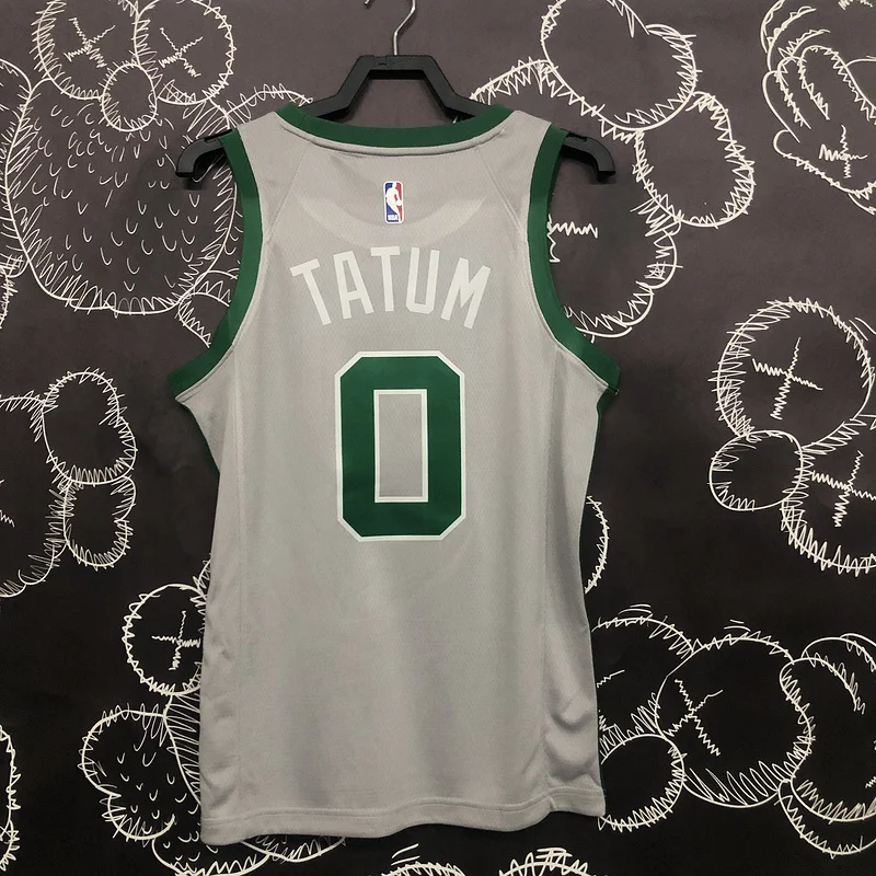 NBA Boston Celtics Basketball Jersey Gray #0 TATUM