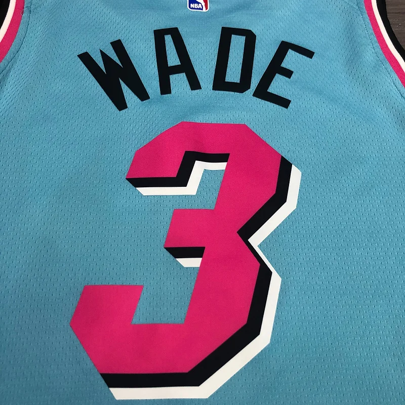 NBA Miami Heat basketball jersey round neck #3 WADE