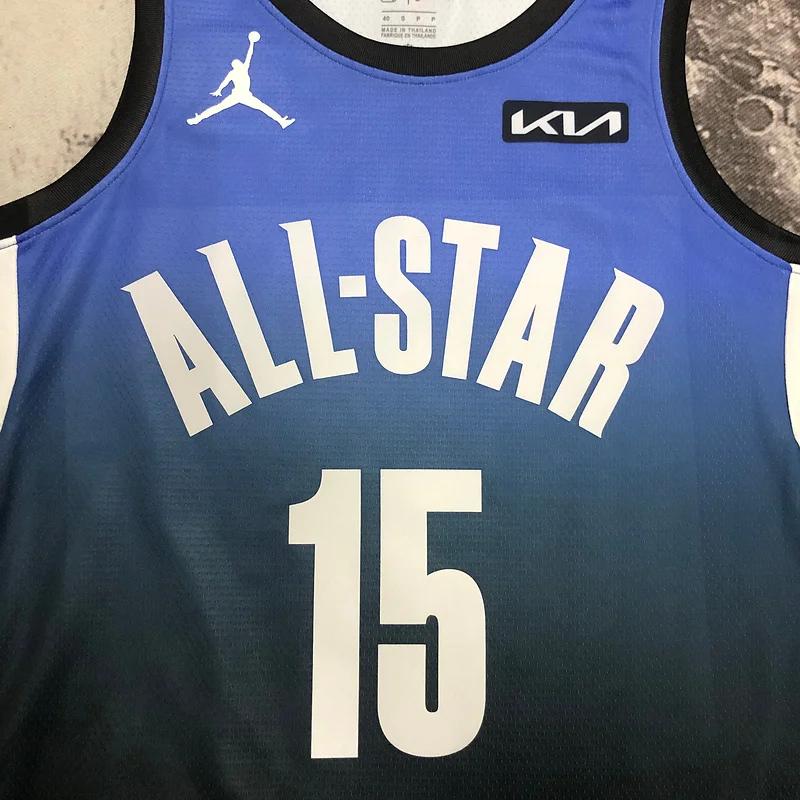 2023 Season All-Star NBA Denver Nuggets Basketball jersey Blue #15 JOKIC