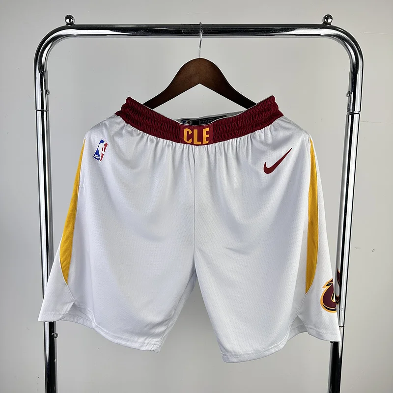 2021 Cleveland Cavaliers Basketball Home White Shorts