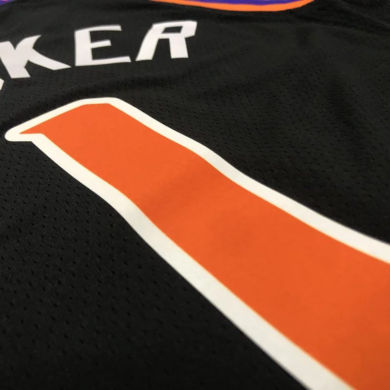 NBA Phoenix Suns Basketball jersey Black #1 BOOKER