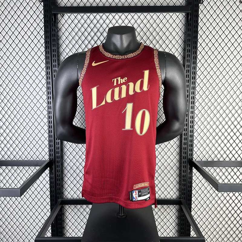 2024 Cleveland Cavaliers Basketball Jersey city version #10 GARLAND