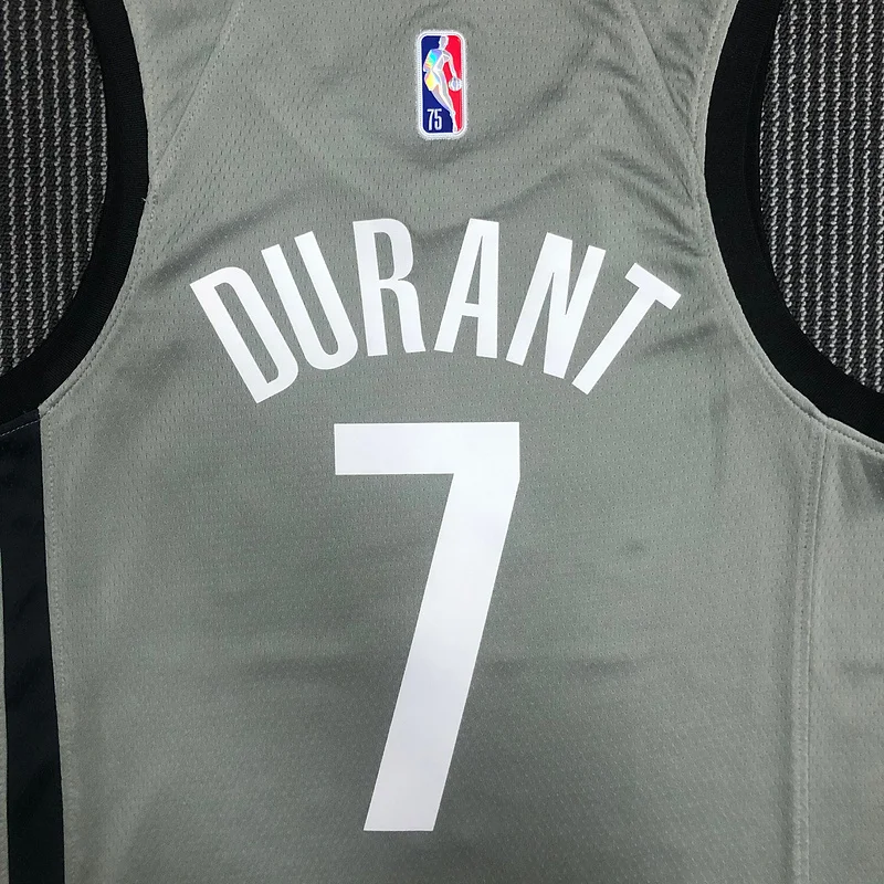 75th anniversary Brooklyn Nets Basketball jersey Flyer style limited #7 DURANT