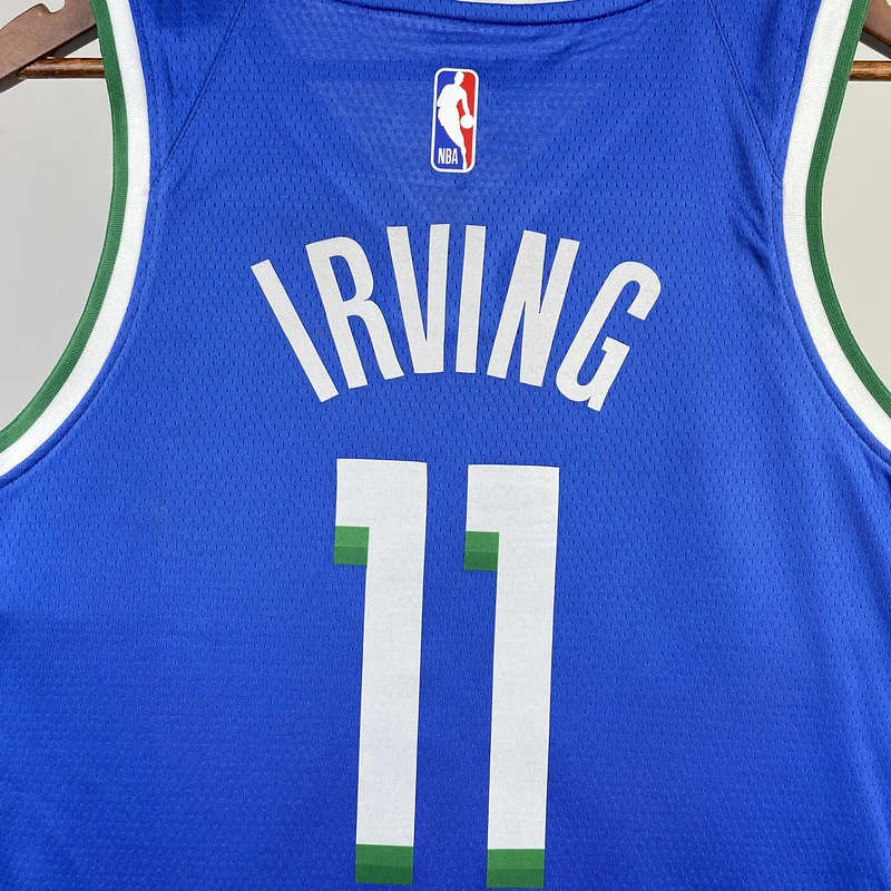 2023 Season NBA Dallas Mavericks basketball jersey city version #11 IRVING