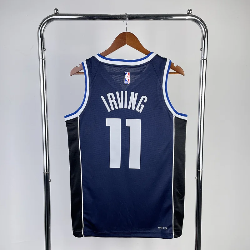 2023 Season NBA Dallas Mavericks basketball jersey trapeze limited #11 IRVING