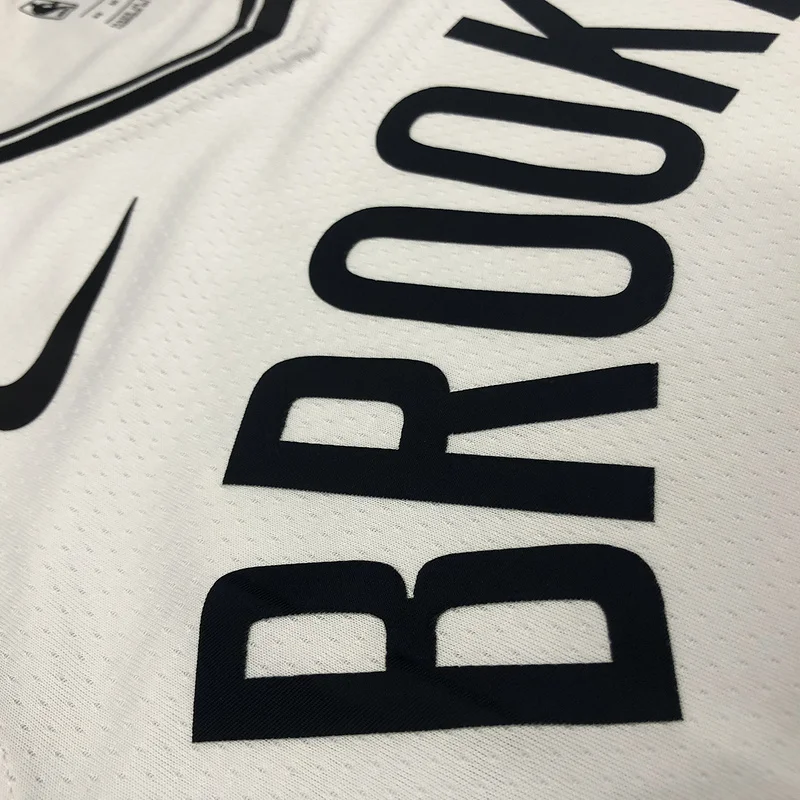 Brooklyn Nets Basketball jersey V-neck  White #12 HARRIS