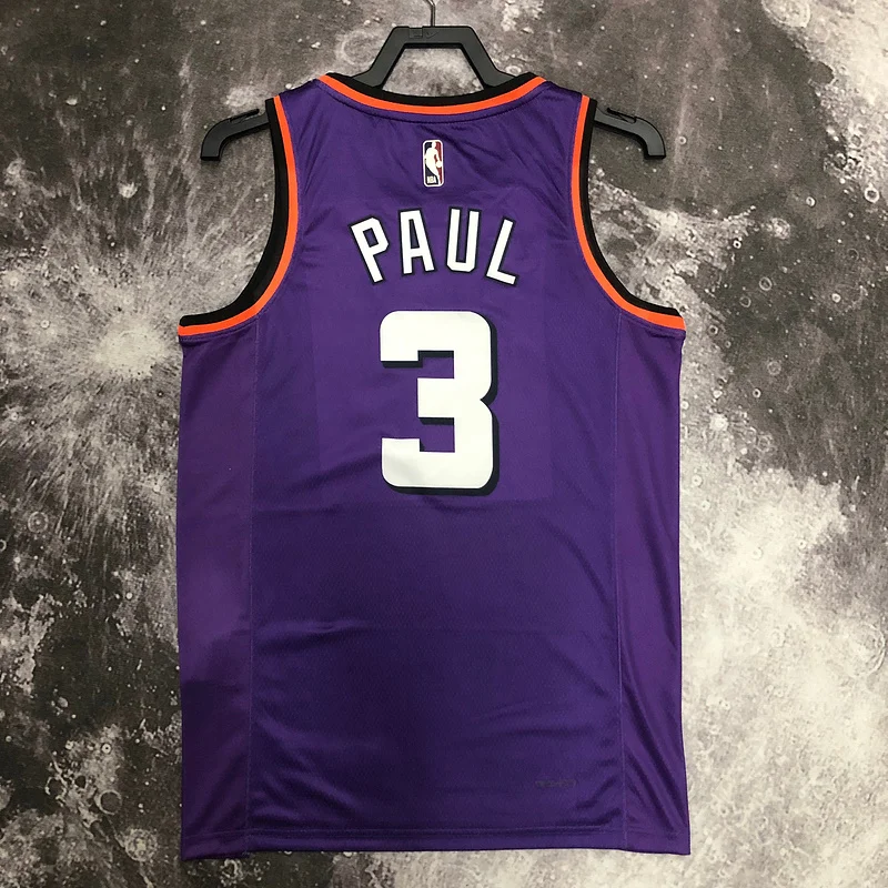 2023 Season NBA Phoenix Suns Basketball jersey Retro #3 PAUL