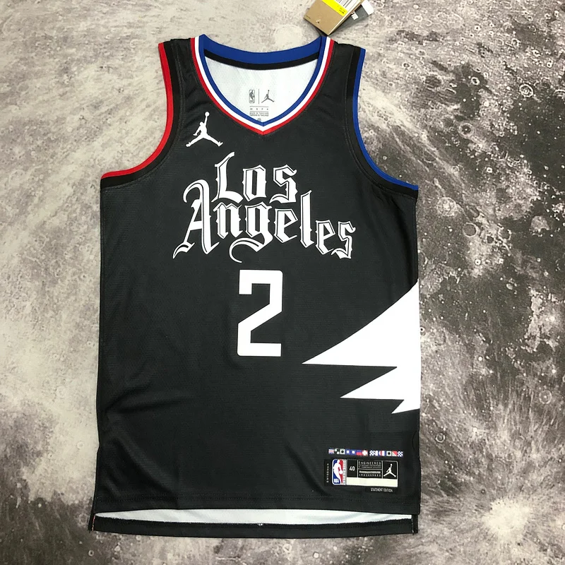 2023 Season   NBA Los Angeles Clippers Basketball jersey    trapeze  limited  #2   LEONARD